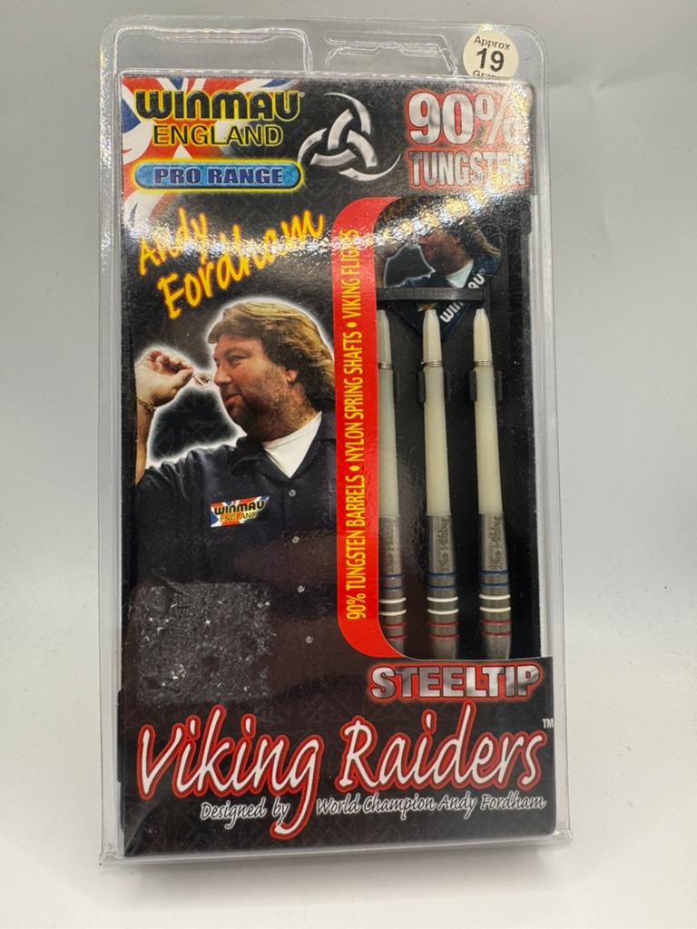 Winmau Andy Fordham Vijing Raiders 19 Gram Dartpijlen, Ophalen of Verzenden, Zo goed als nieuw, Nvt, Pijlen