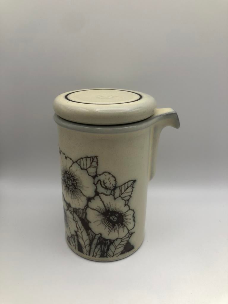 Hornsea pottery cornrose patroon azijnflesje, Ophalen of Verzenden