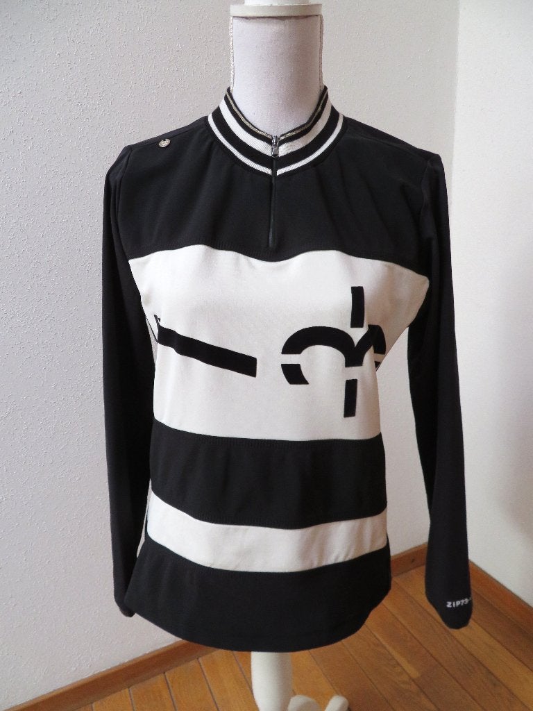 V42 ZIP73 nieuw shirt zwart wit maat S 36, ZIP73, Zwart, Nieuw, Ophalen of Verzenden