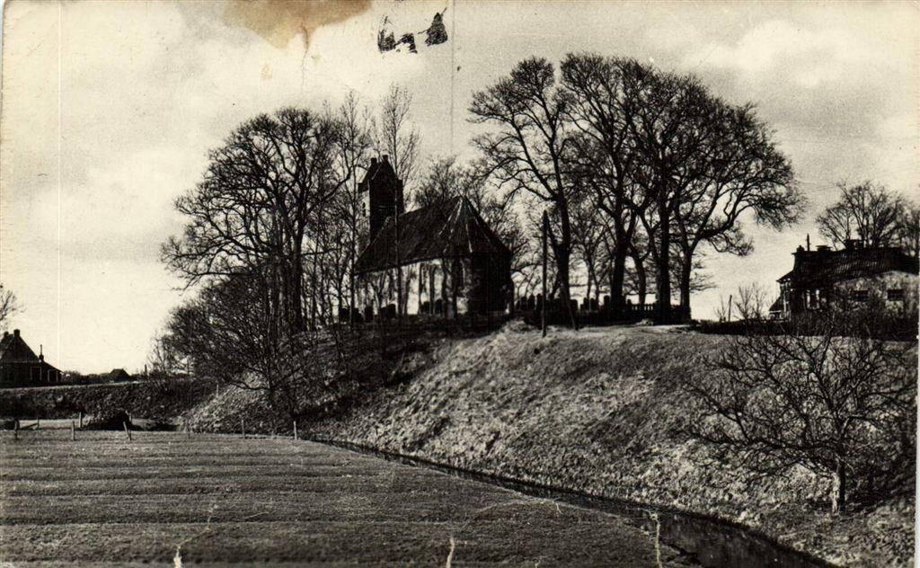 Kerk, Hogebeintum [Fr.] - B-keus - ongelopen, Ophalen of Verzenden, 1920 tot 1940, Ongelopen, Friesland