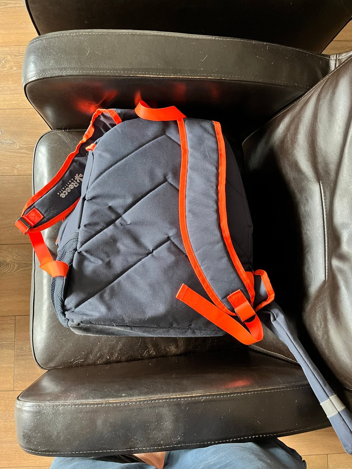 Reece Australia Rugzak - Blauw/Oranje, Ophalen of Verzenden, Zo goed als nieuw, 25 tot 40 cm, Overige merken