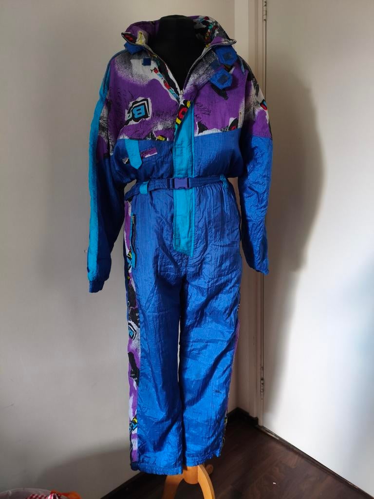 Vintage fout skipak maat 40 - Carnaval / Après ski, Maat 38/40 (M), Carnaval, Ophalen of Verzenden, Onbekend