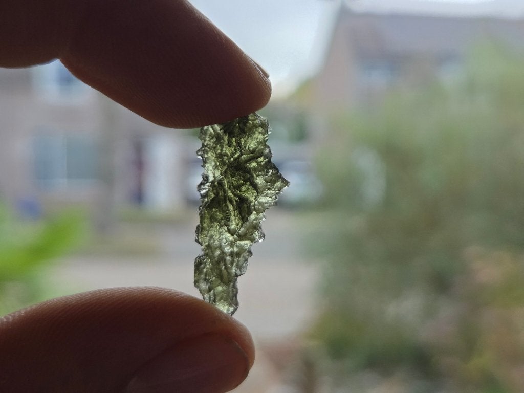 Moldaviet Vrabce, Tsjechië, Ophalen of Verzenden, Mineraal