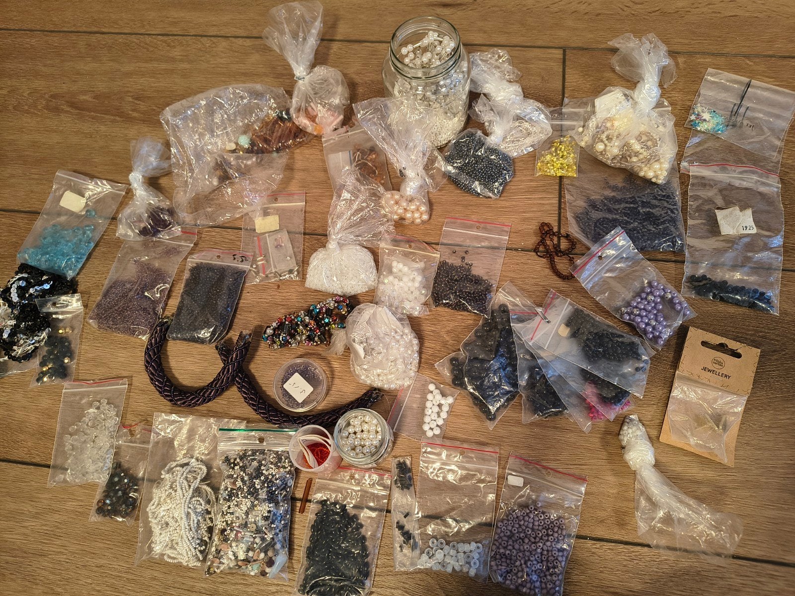 fournituren sieraden maken kralen onderdelen knutselen crea, Ophalen of Verzenden, Gebruikt, Kraal