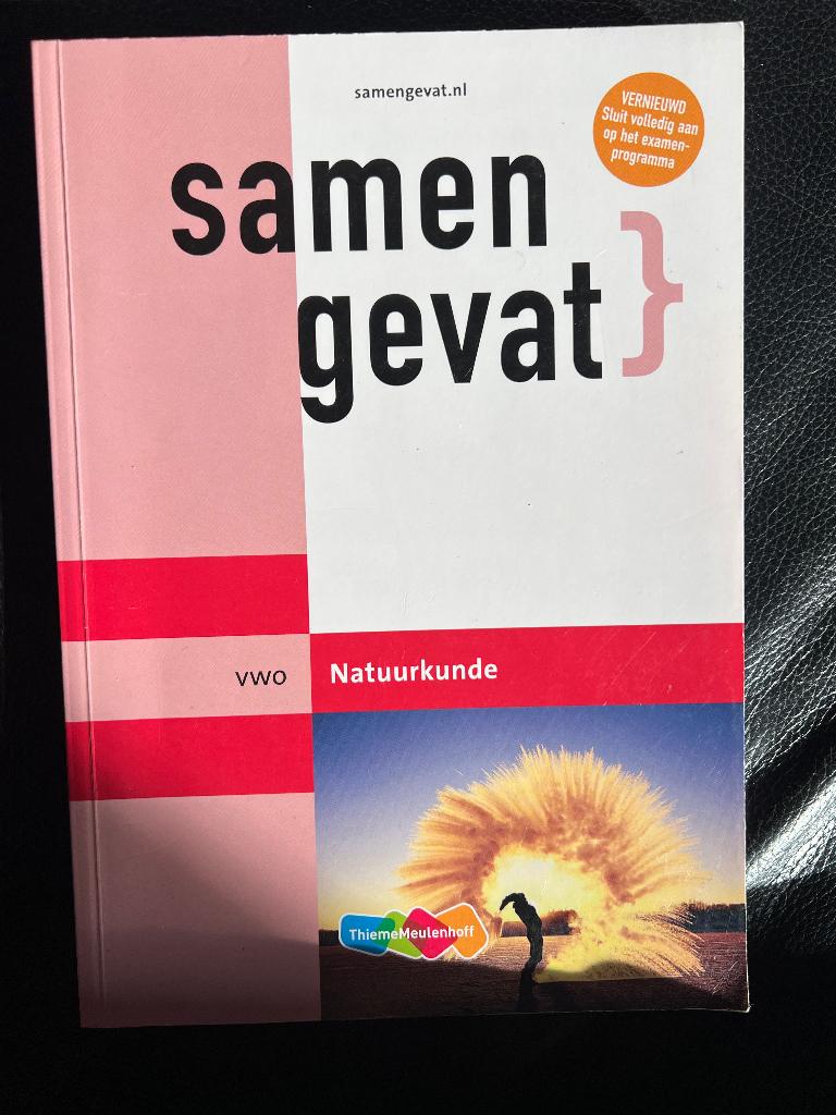 Samengevat VWO natuurkunde, Boeken, Schoolboeken, Ophalen of Verzenden, Zo goed als nieuw, VWO, Natuurkunde