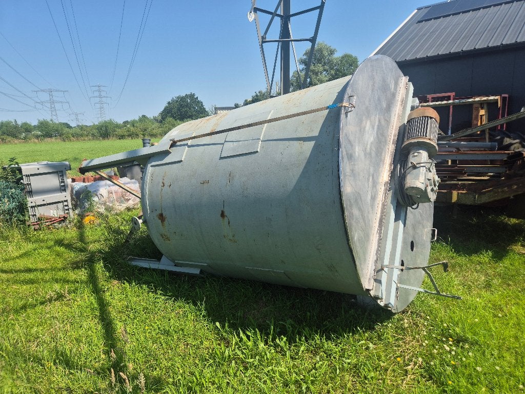 Tank/Silo/buffervat dubbelwandig rvs/staal ca. 6m3, Ophalen, Gebruikt, 100 liter of meer, Boiler