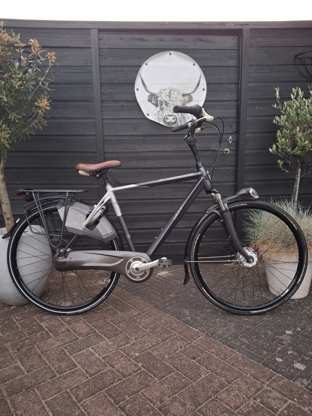 Gazelle Eclipse C8 herenfiets jongensfiets 28 inch H53cm, Ophalen, Versnellingen, Zo goed als nieuw, Gazelle
