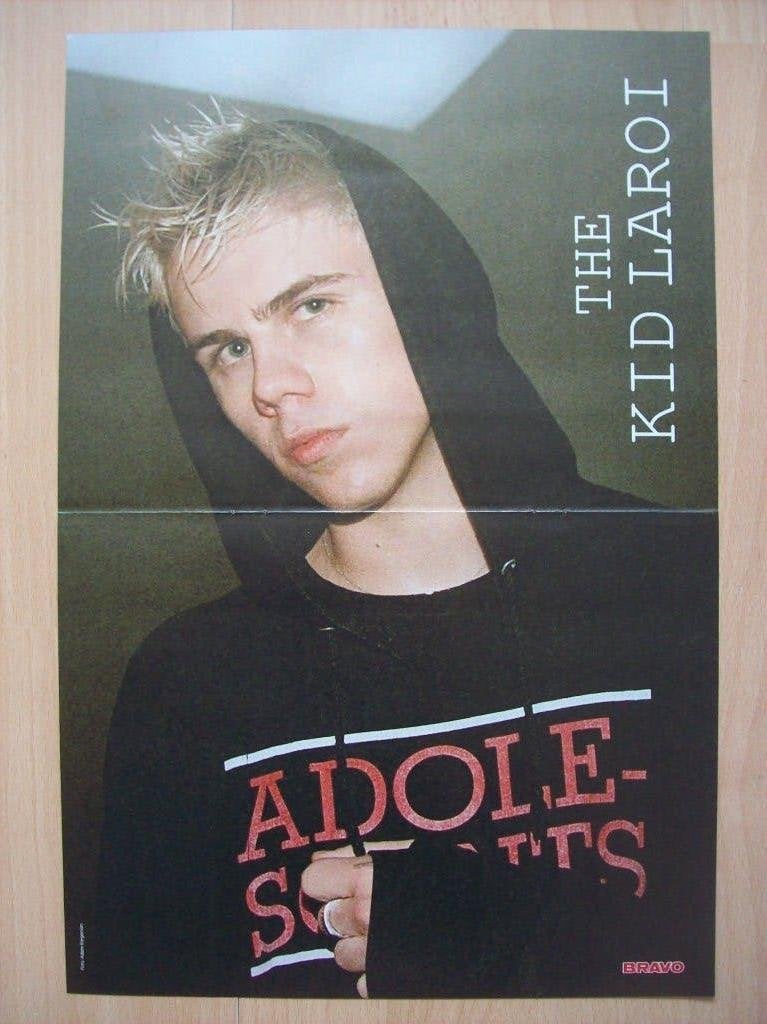Poster van The Kid Laroi / Lisa uit Duits tijdschrift Bravo, Ophalen of Verzenden, Nieuw, A1 t/m A3, Muziek