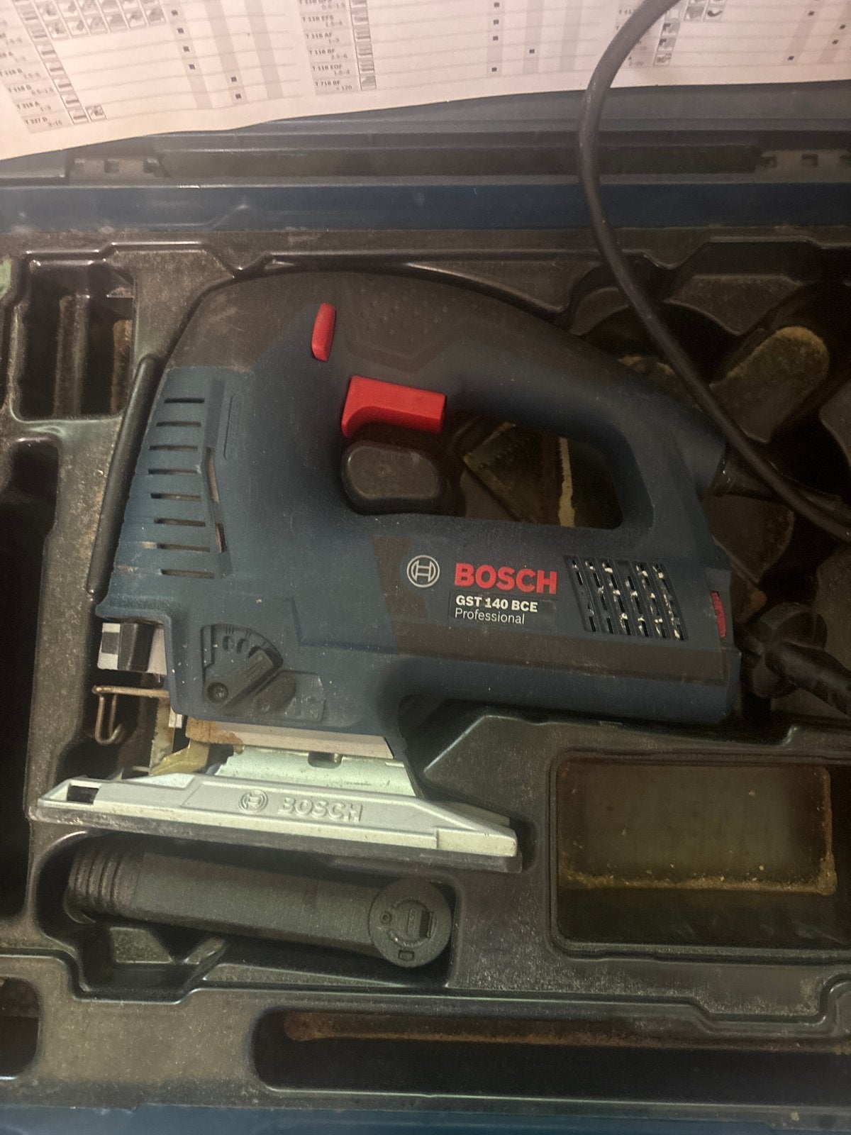 Bosch GST 140 BCE Professional Decoupeerzaag, Ophalen, Gebruikt