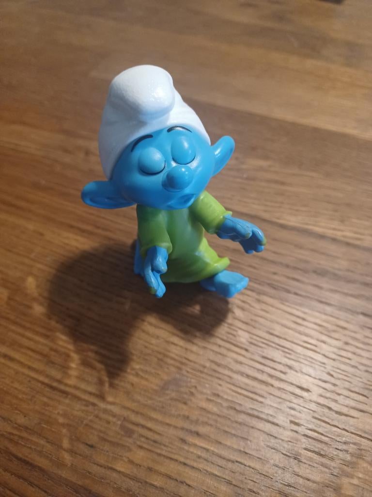 Peyo Slaapwandelsmurf, Ophalen, Gebruikt, Poppetje, Figuurtje of Knuffel