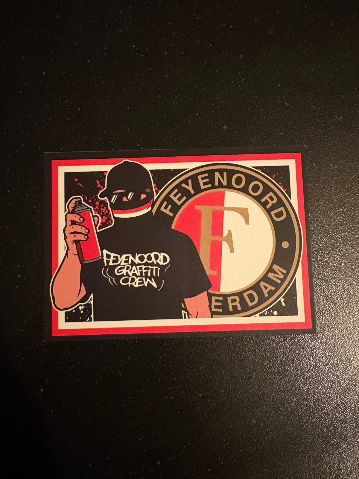 Feyenoord sticker, Verzamelen, Ophalen of Verzenden, Zo goed als nieuw, Sport