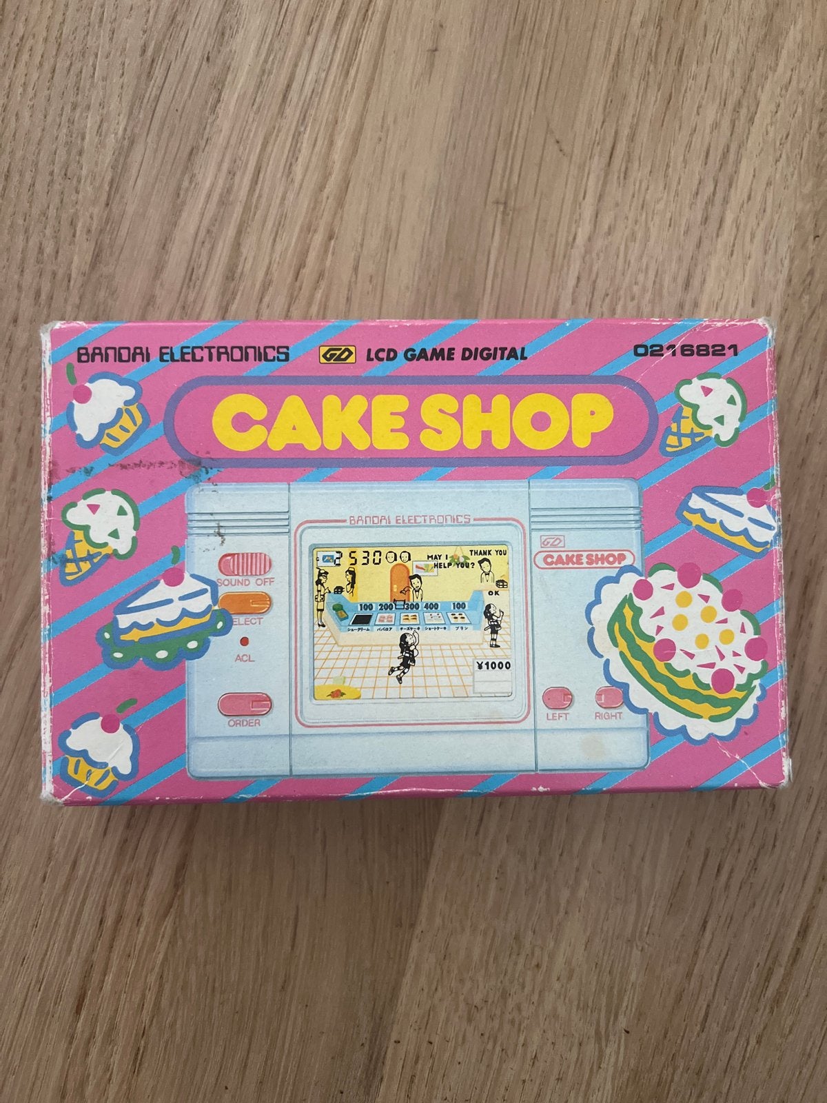 Bandai Electronics LCD Game Digital Cake Shop, Spelcomputers en Games, Games | Overige, Overige genres, 1 speler, Ophalen of Verzenden