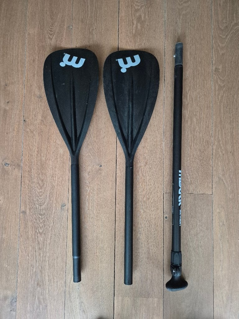 Mistral SUP Kajak Peddel - 3-delig - Lengte 170-210cm, Watersport en Boten, Ophalen of Verzenden, Zo goed als nieuw, SUP-peddels
