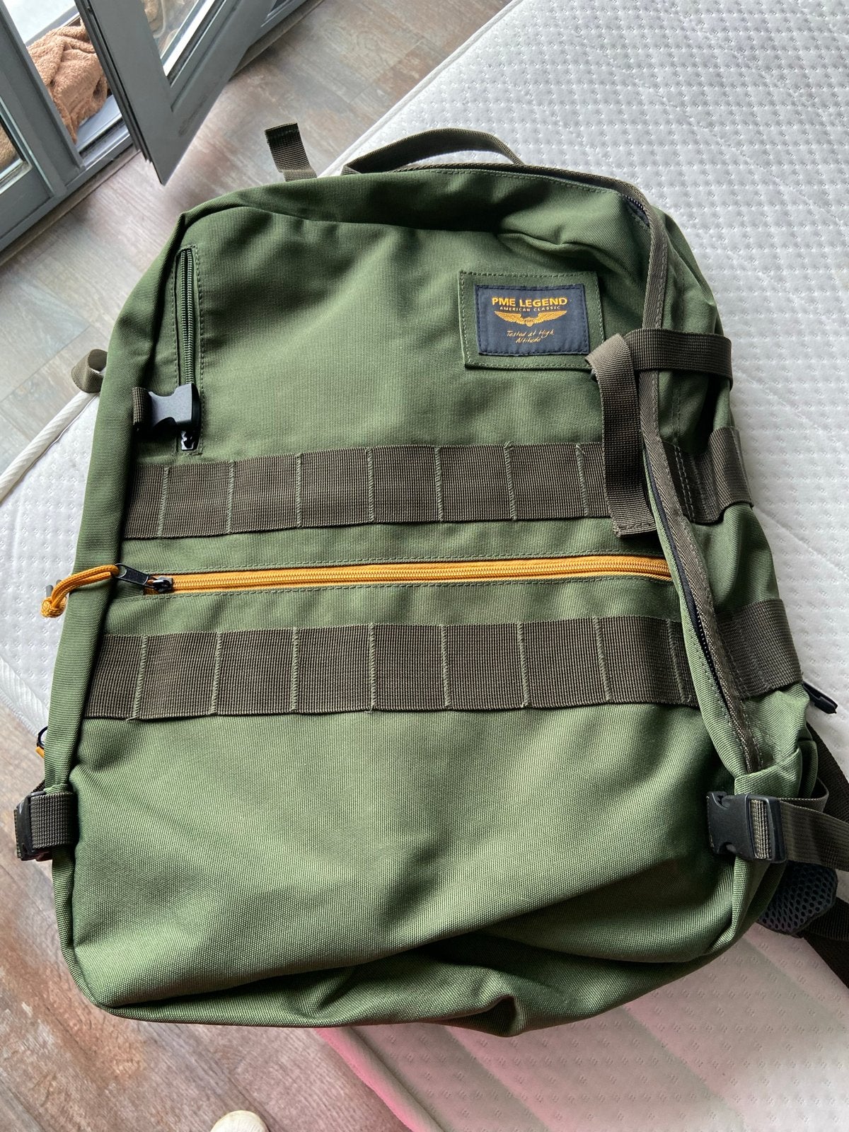 PME Legend Rugzak - Olijfgroen, Zo goed als nieuw, Ophalen, Zo goed als nieuw, 25 tot 40 cm, Overige merken