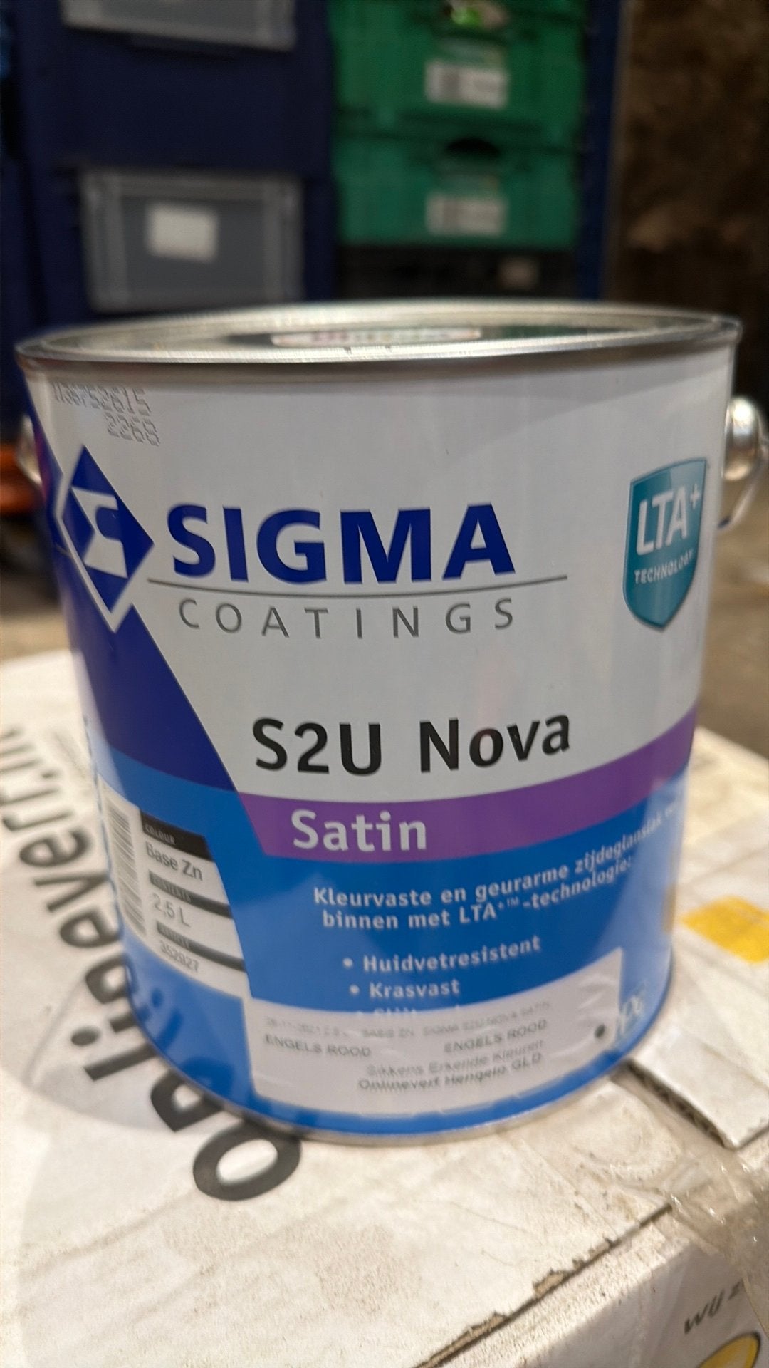 Sigma S2U Nova Satin Engels Rood, Ophalen, Zo goed als nieuw, Rood