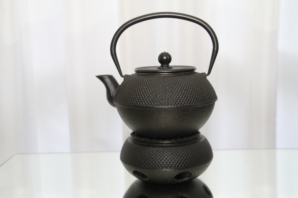 Gietijzeren Bredemeijer theepot Jang 1,1 ltr. op comfoor, Ophalen, Zo goed als nieuw