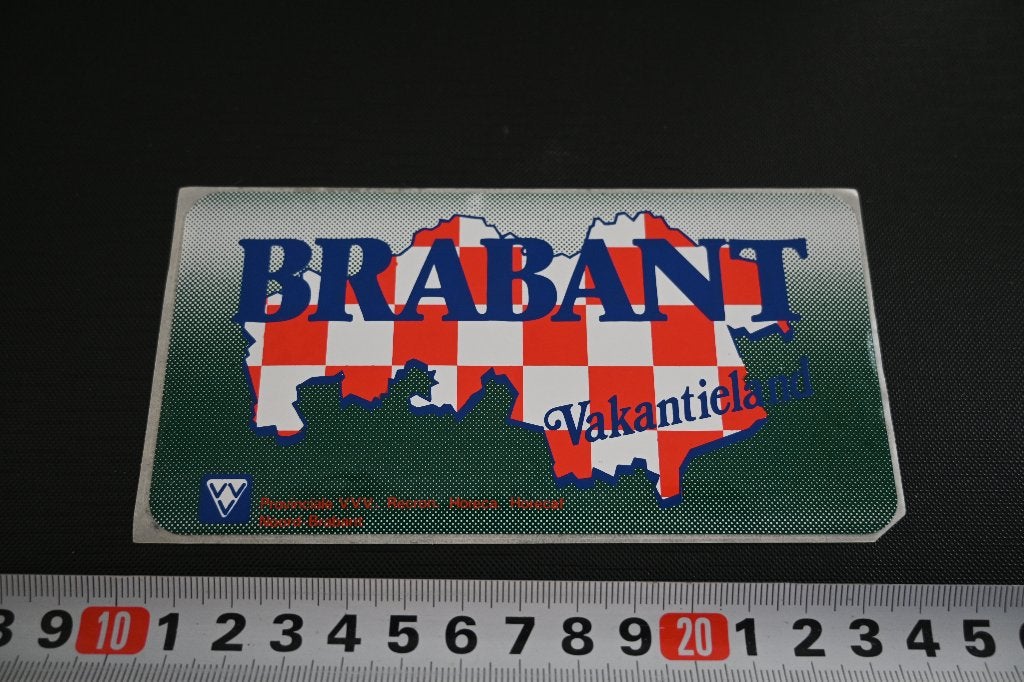 sticker brabant vakantieland, Ophalen of Verzenden, Zo goed als nieuw