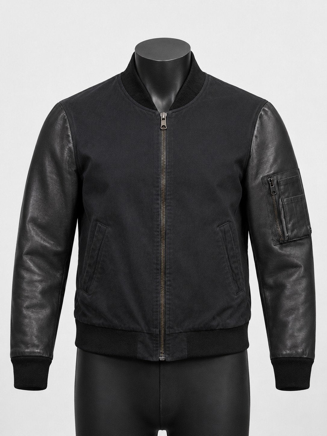 Diesel Black Gold Jacket 48 (M) Sheepskin Leather / Suede, Diesel, Maat 48/50 (M), Zwart, Ophalen of Verzenden