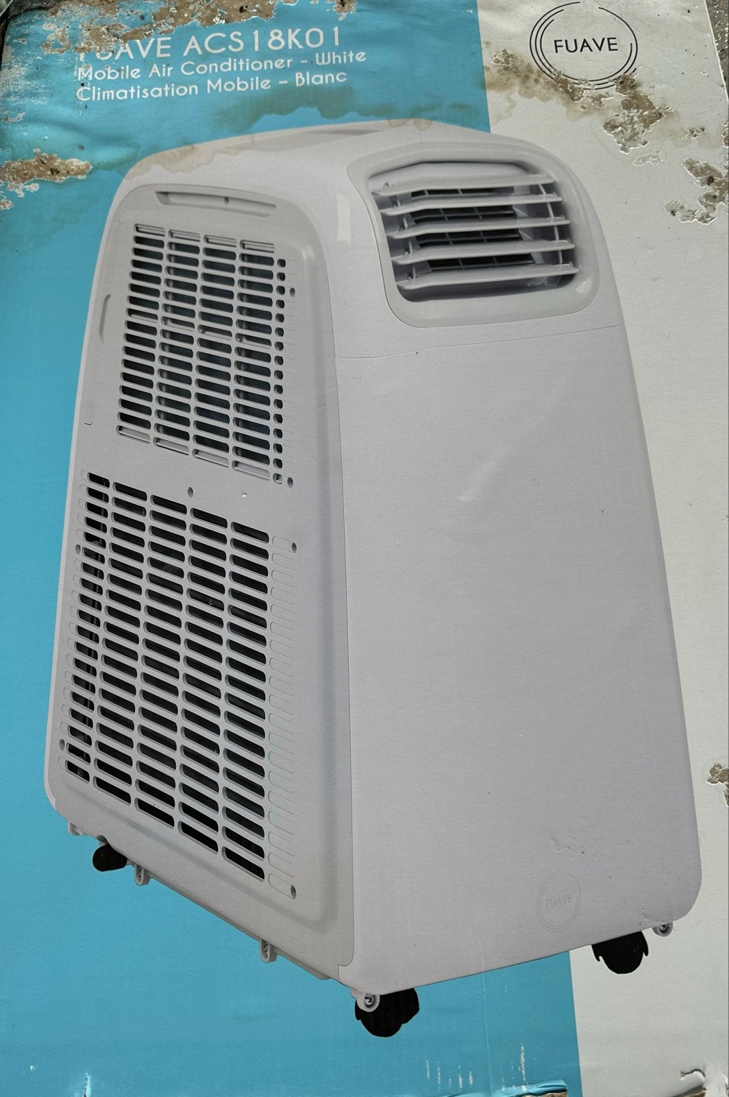 Fuave ACS18K01 Mobiele Airco - Koelen & Verwarmen, Ophalen, 3 snelheden of meer, Zo goed als nieuw, Energieklasse A of zuiniger
