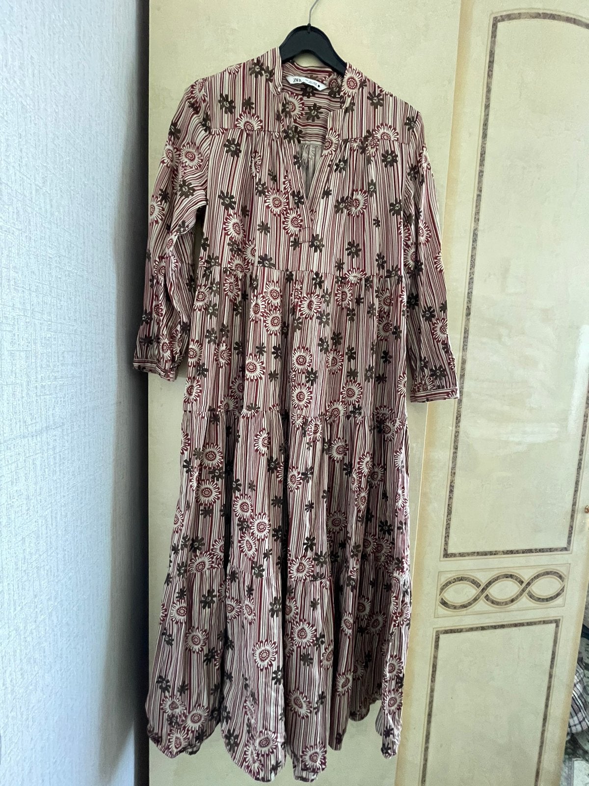 Zara jurk, Kleding | Dames, Jurken, Meerkleurig, Ophalen of Verzenden, Zo goed als nieuw, Maat 36 (S)