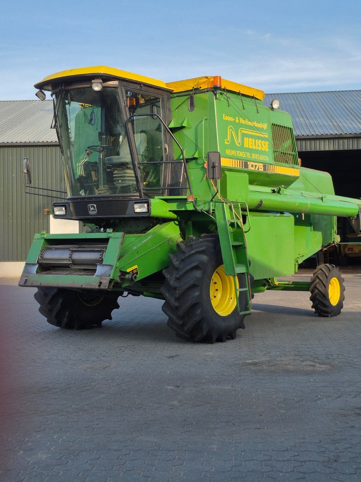 Zeer nette John Deere 1075 Combine – 3400 Draaiuren – 152 PK, Ophalen