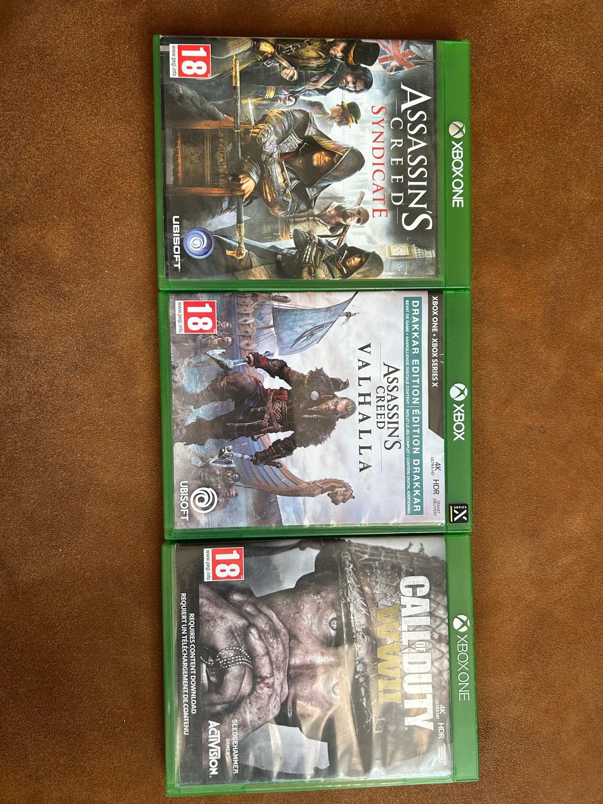 Xbox One games: Assassin's Creed Valhalla, Syndicate, Call o, Avontuur en Actie, Vanaf 18 jaar, 1 speler, Ophalen of Verzenden
