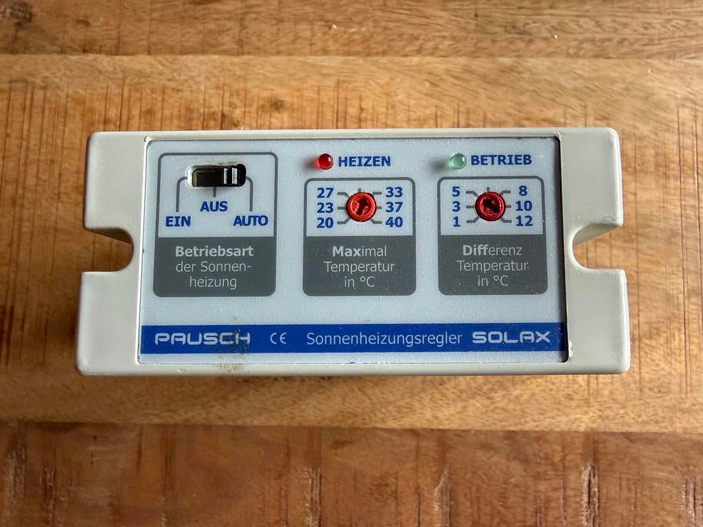 SOLAX temperatuursregeling zwembadverwarming, Ophalen of Verzenden, Zo goed als nieuw