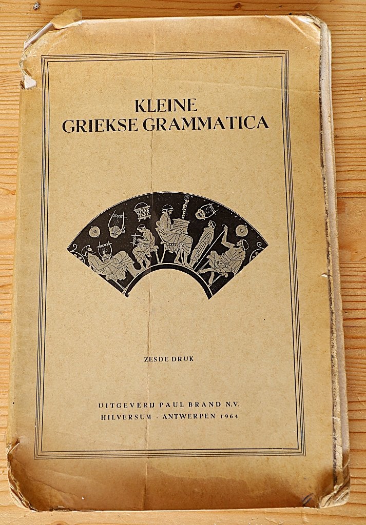 KLEINE GRIEKSE GRAMMATICA, Boeken, Gelezen, VWO, J NUCHELMANS, Ophalen of Verzenden