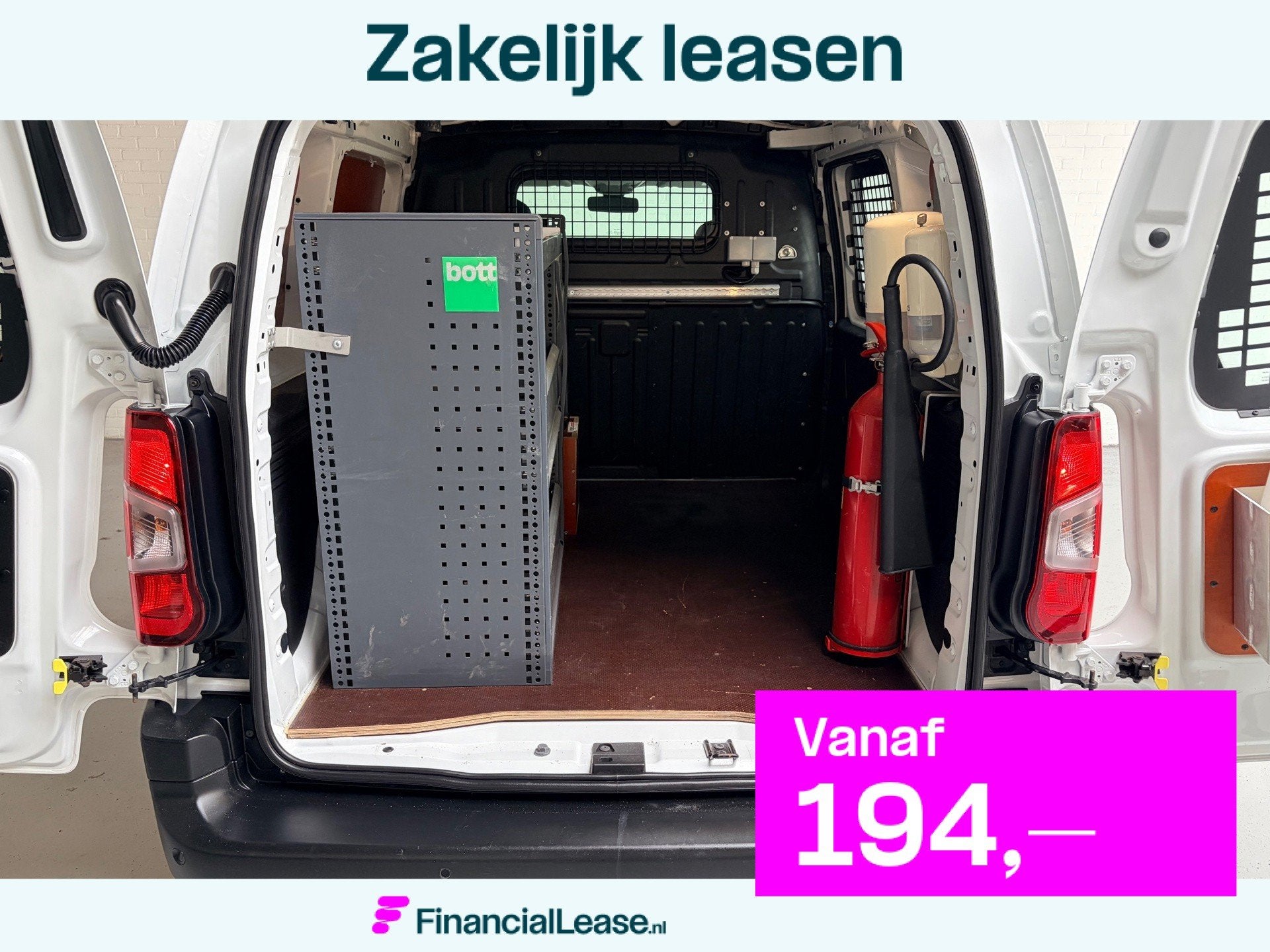 Citroen Berlingo Servicewagen 1.5 BlueHDI 100pk euro61 L1H1, Voorwielaandrijving, Stof, Gebruikt, 4 cilinders