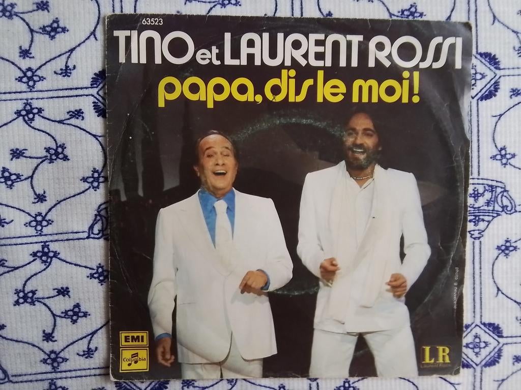 Tino et Laurent rossi             Papa, dis-le moi!, Cd's en Dvd's, Vinyl Singles, Ophalen of Verzenden, Zo goed als nieuw, Pop