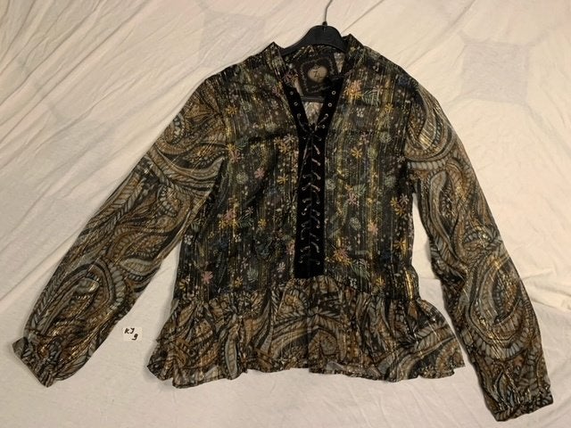 Dun doorzichtig shirt Z&L maat S, Maat 38/40 (M), Zwart, Z&L, Ophalen of Verzenden