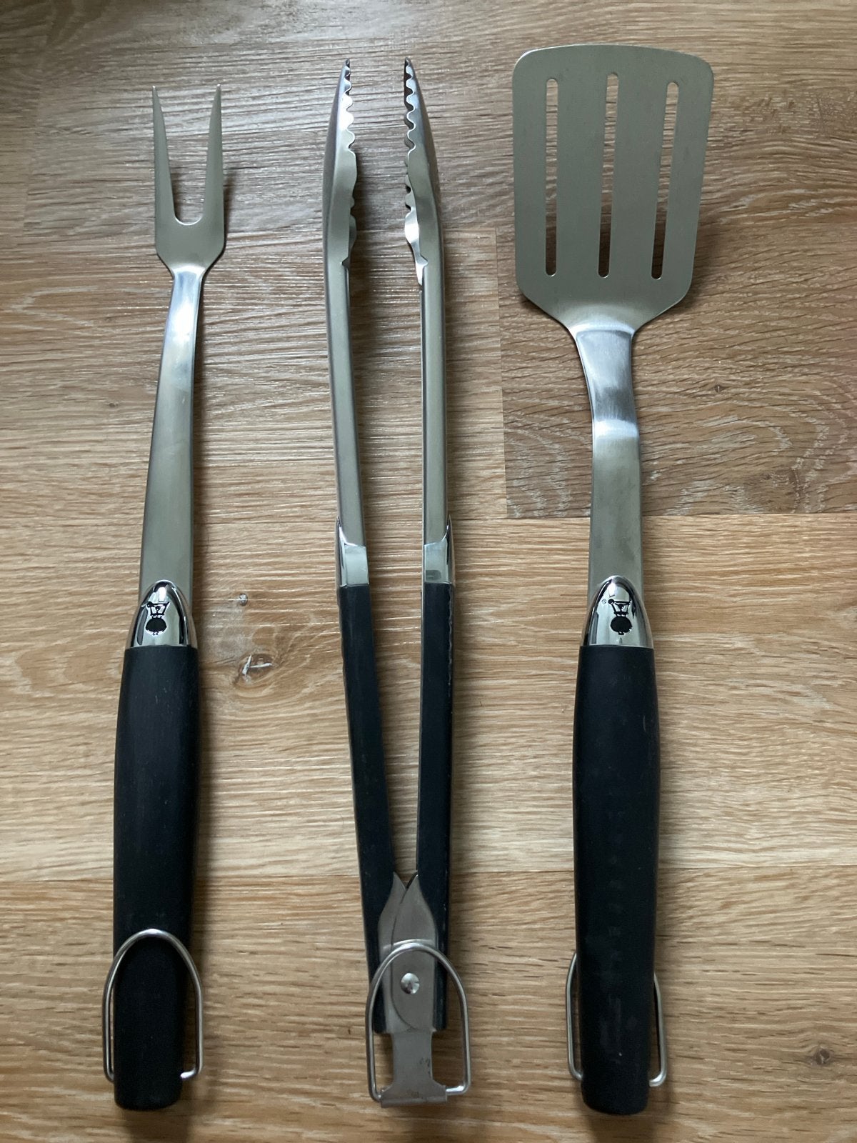 Weber BBQ Gereedschap Set: Vork, Tang en Spatel, Verzenden, Nieuw
