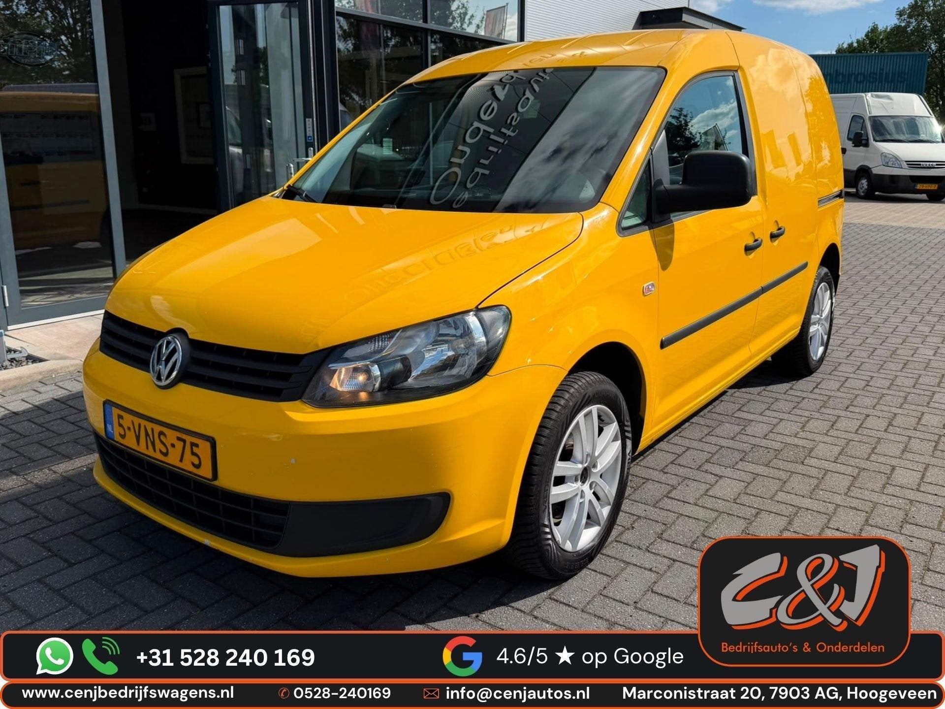 Volkswagen Caddy 1.6 TDI motorstoring l airco l automaat l c, Auto diversen, Schadeauto's, Automaat, Overige carrosserieën, Volkswagen