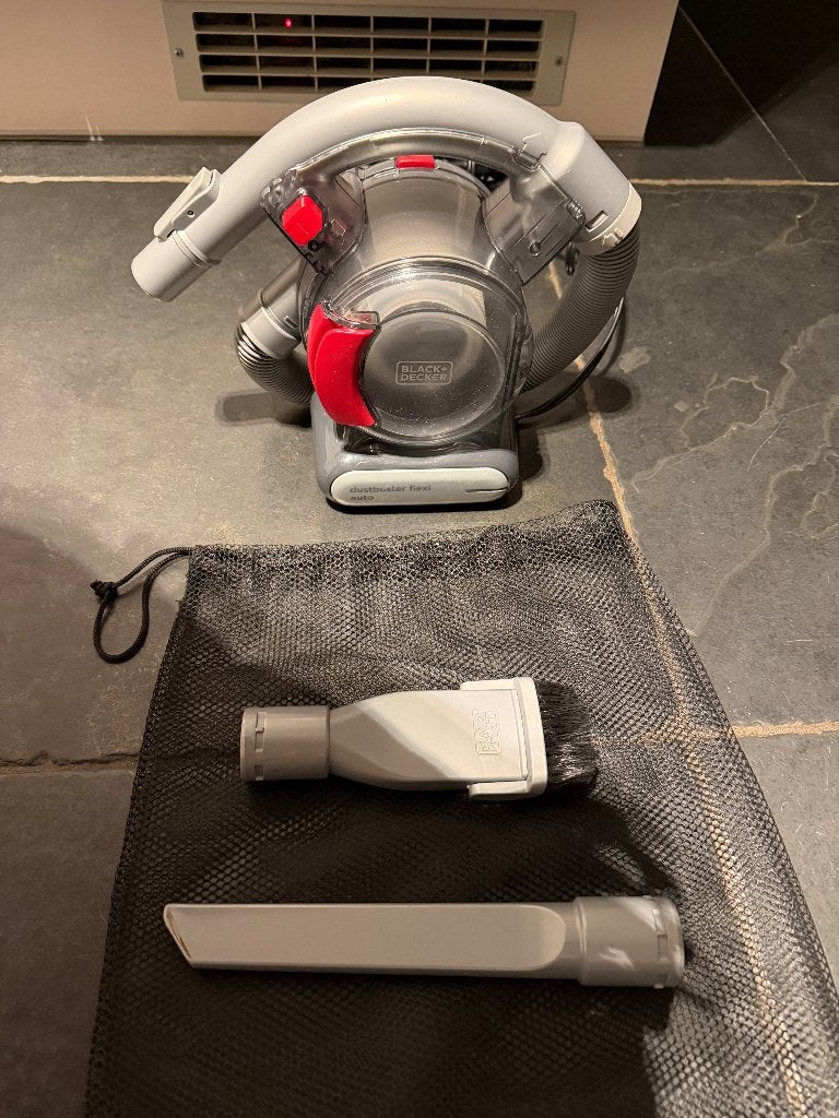 Black en Decker 12V Flexi Kruimeldief PD1200AV, Ophalen of Verzenden, Zo goed als nieuw