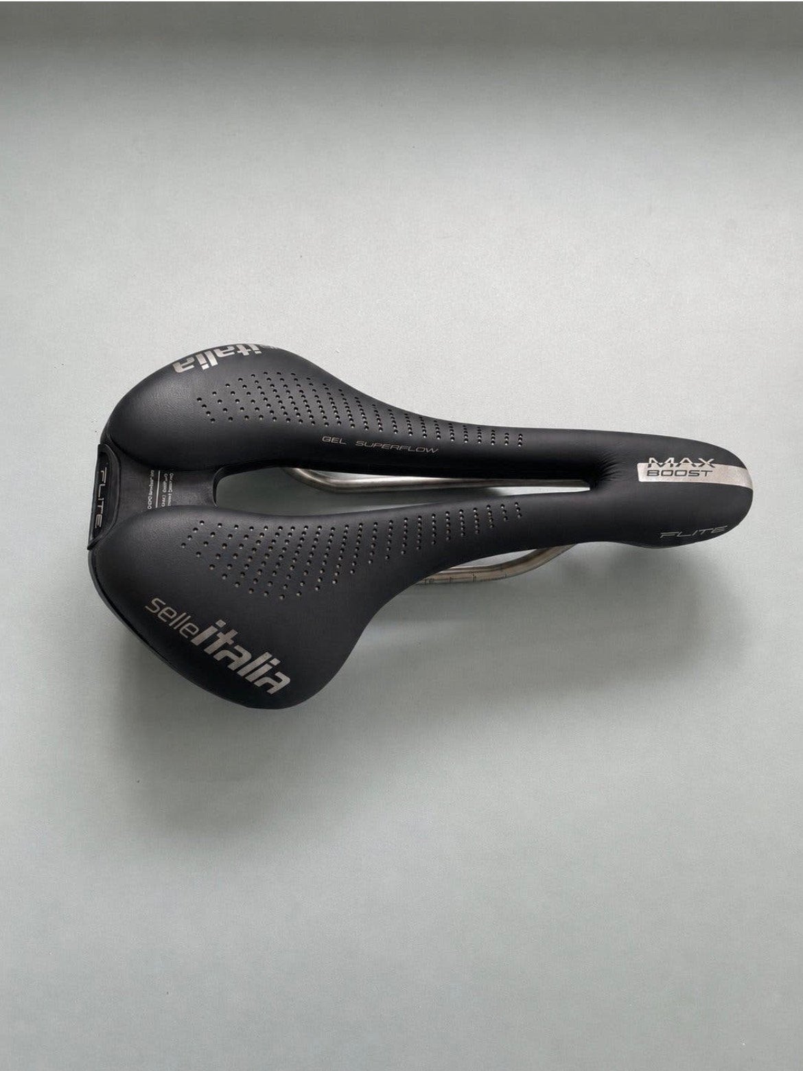 Selle Italia Max Flite Boost TI316 Gel Superflow Zadel, Ophalen of Verzenden, Zo goed als nieuw, Overige typen