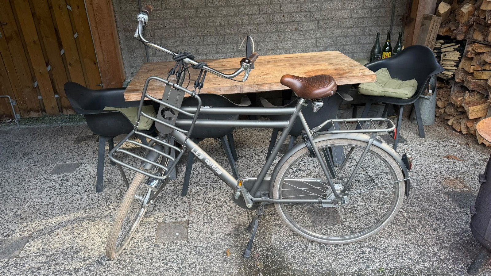 Cortina U4 Transportfiets - Gebruikt, Fietsen en Brommers, Gebruikt, Velgrem, Versnellingen, Ophalen