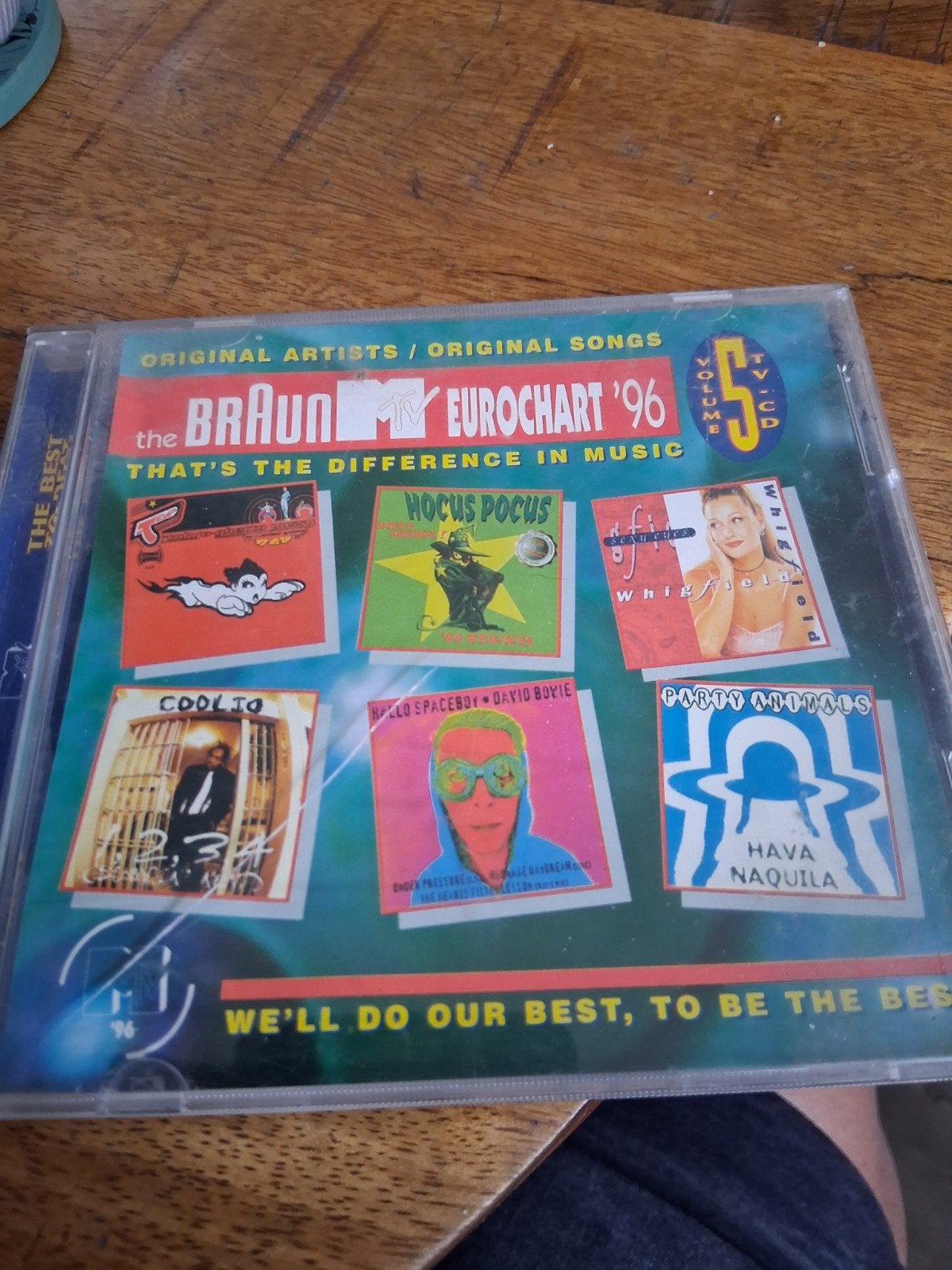 The Braun MTV Eurochart '96 Volume 5 CD, Gebruikt, Pop, Ophalen of Verzenden, Verzamelalbum