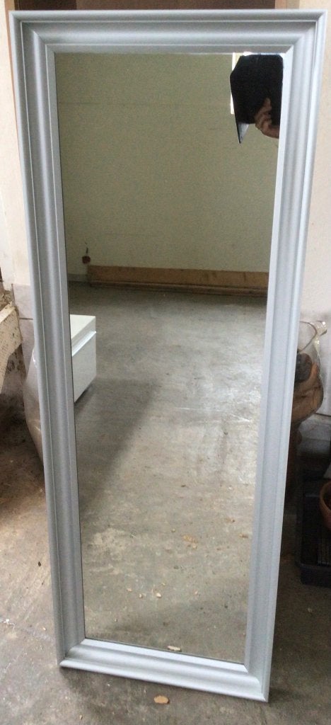 Spiegel, Ophalen, Gebruikt, 100 tot 150 cm, Rechthoekig