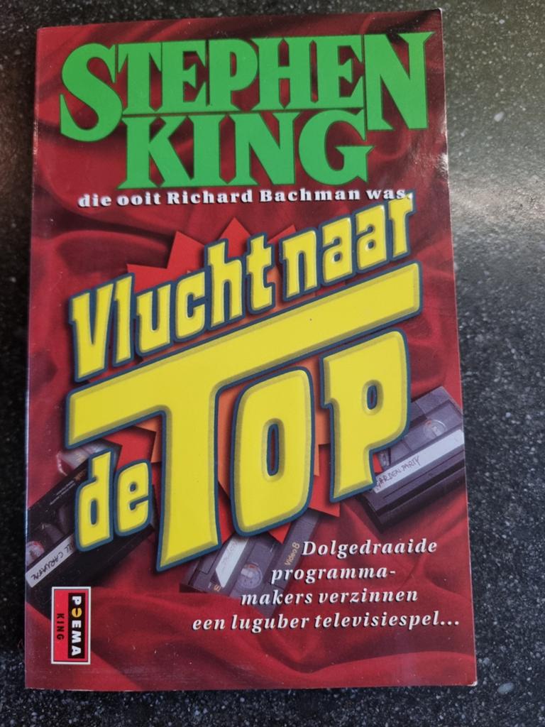 Vlucht naar de Top - Stephen King (Poema Pocket), Ophalen of Verzenden, Gelezen, Stephen King, Nederland