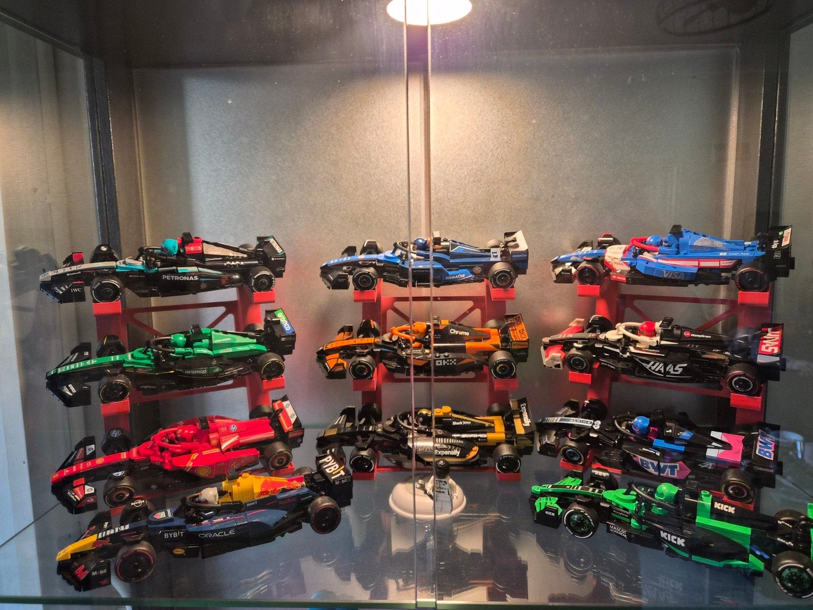 Lego f1 auto's, Ophalen of Verzenden, Zo goed als nieuw