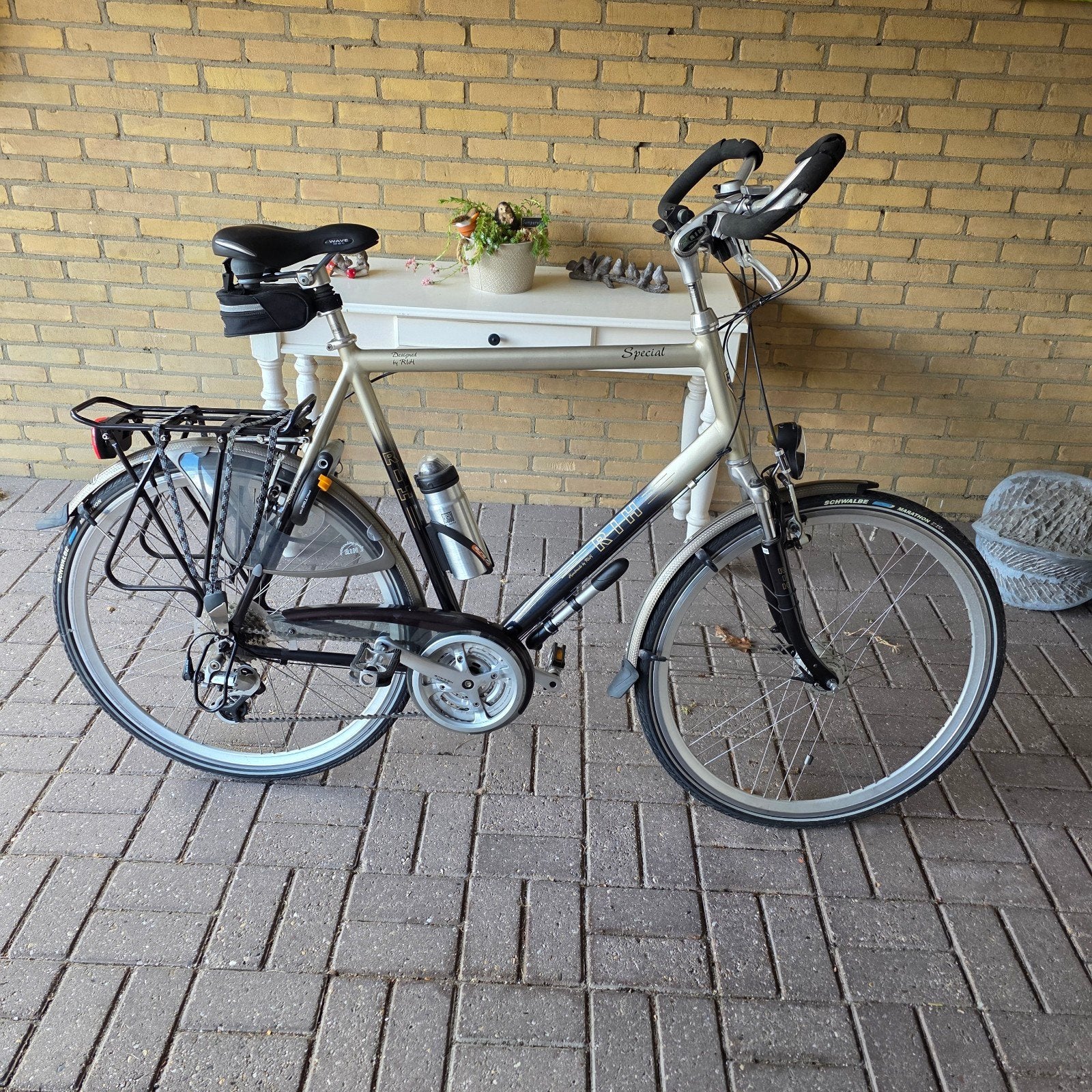 Herenfiets RIH, Fietsen en Brommers, Fietsen | Heren | Herenfietsen, Zo goed als nieuw, Overige merken, Versnellingen, Ophalen