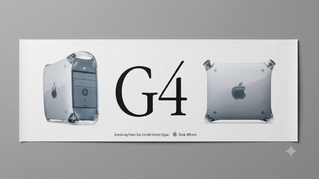 Apple Power Mac G4 Banner Velocity Engine, Ophalen of Verzenden, Apple