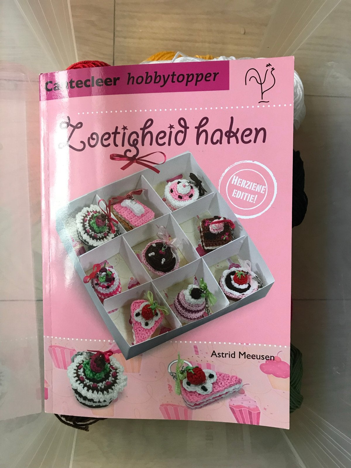 Haakboekje 'Zoetigheid haken' met garenpakket, Ophalen, Zo goed als nieuw, Haken, Patroon of Boek