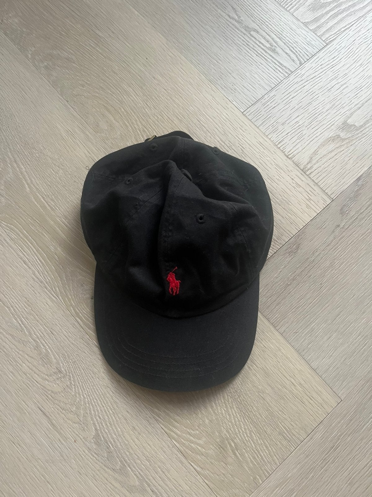 Polo Ralph Lauren pet, cap zwart onze size origineel, Verzenden, Zo goed als nieuw