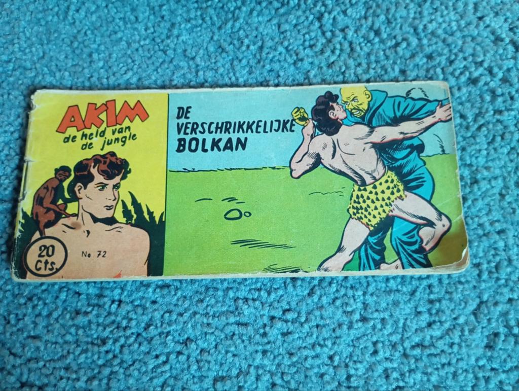 Vintage Akim Strip, Ophalen of Verzenden, Zo goed als nieuw