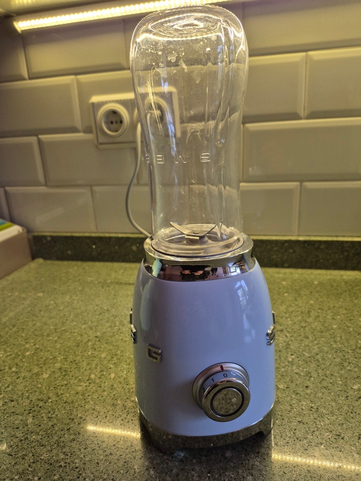 SMEG Blender PBF01PBEU Blauw - Zo goed als nieuw, Ophalen, Zo goed als nieuw, Blender