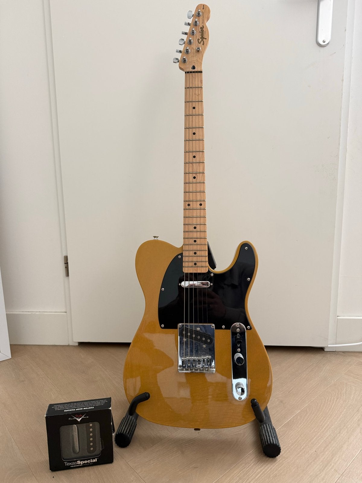 Squier Affinity Telecaster met CS Texas Special pickups, Ophalen, Gebruikt, Solid body, Fender