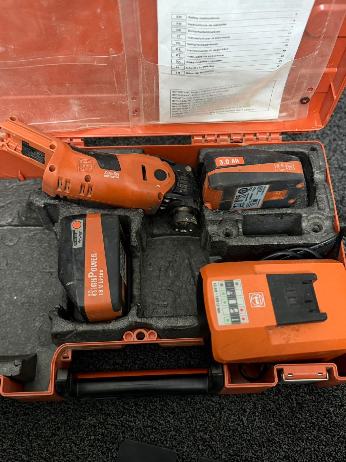 Fein multimaster nieuw staat weg is weg, Ophalen, Zo goed als nieuw