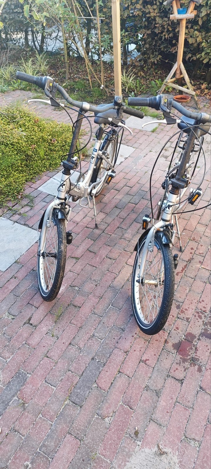 2x Rambler vouwfietsen - Ideaal voor onderweg!, Fietsen en Brommers, 20 inch of meer, Gebruikt, Versnellingen, Totaal opvouwbaar