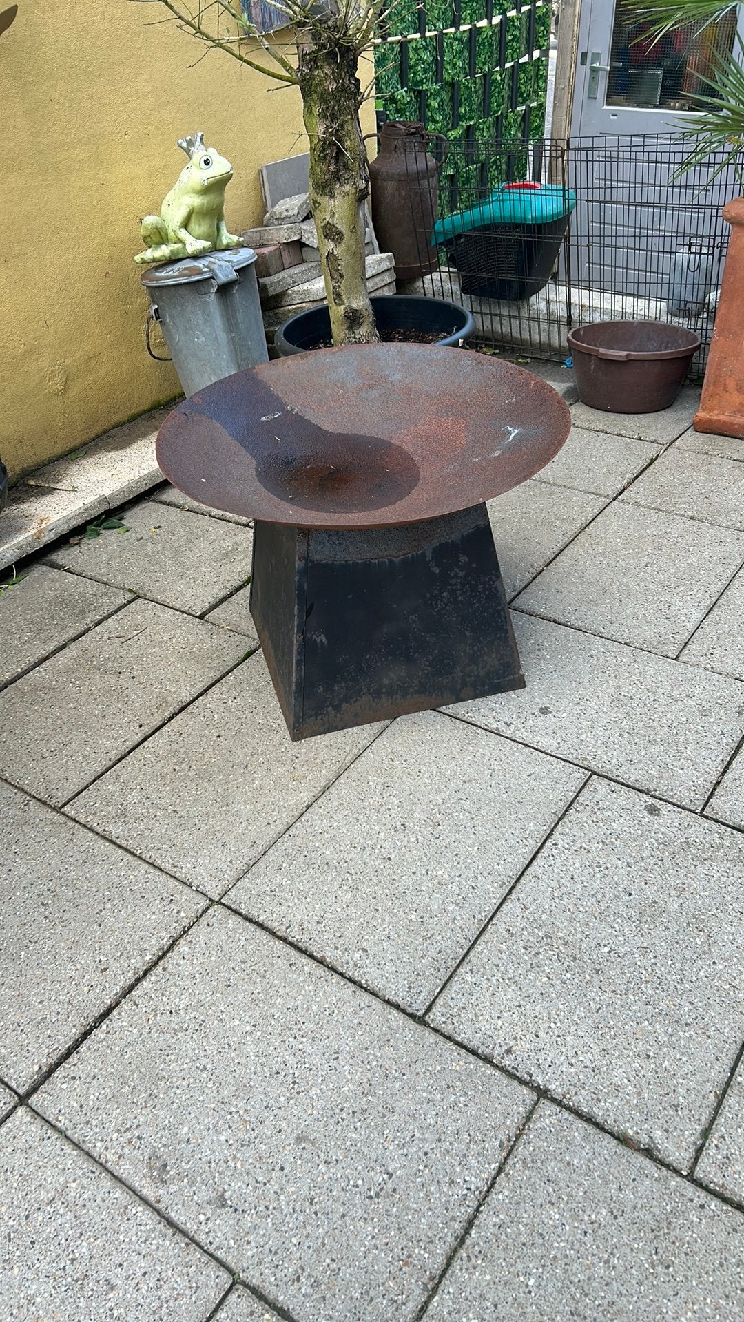 Grote vuurschaal diameter 78 cm, Tuin en Terras, Ophalen, Zo goed als nieuw